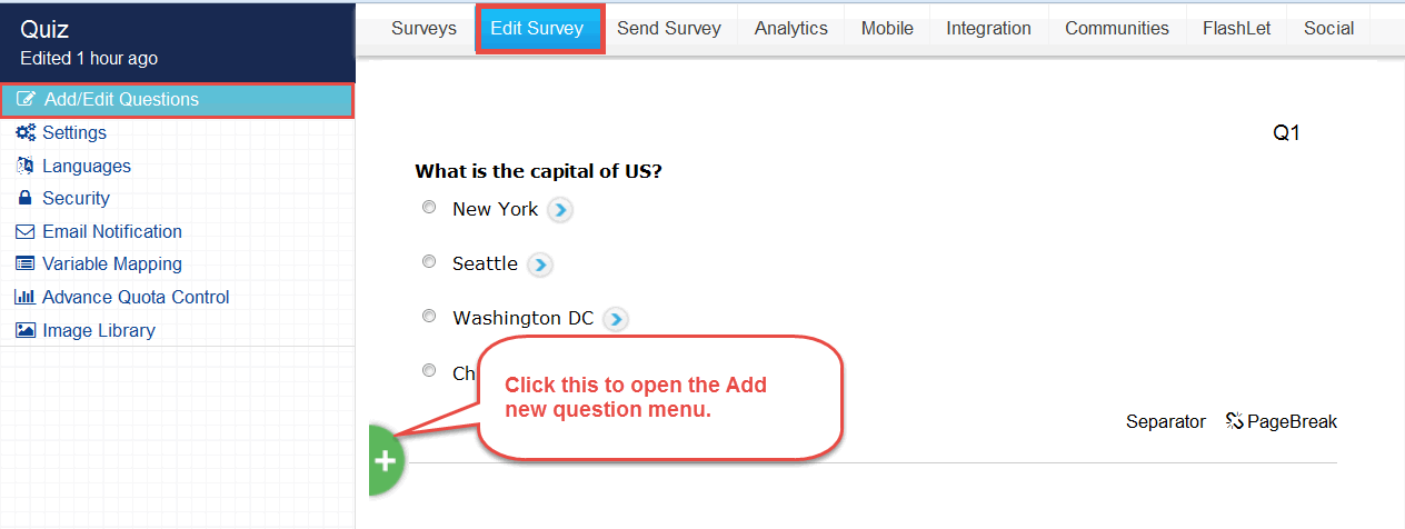 Survey Software Help Image